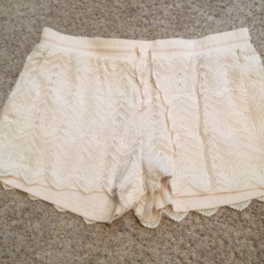 Lace shorts